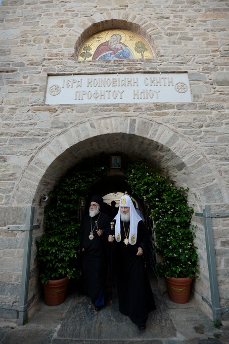 В Ильинском скиту на афоне В Ильинском скиту на афоне