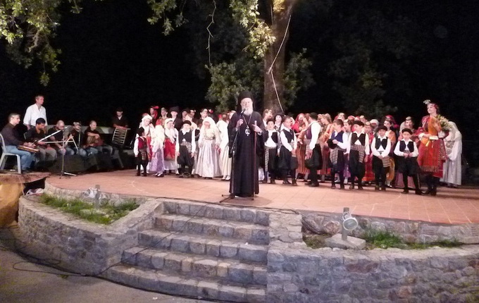 Детский фолклорный фестиваль в Прокопи на Эвбее Детский фолклорный фестиваль в Прокопи на Эвбее