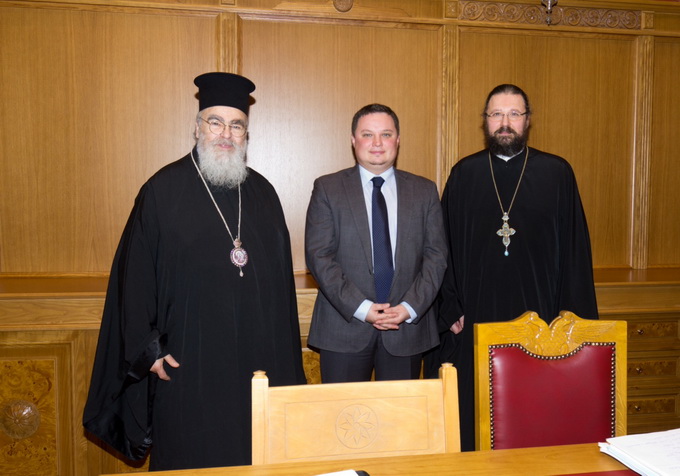 Митрополит Хризостом, Алексей Петричко, архимандрит Спиридон