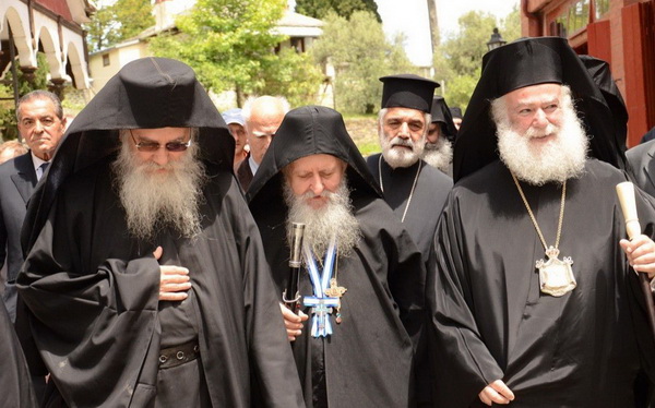 Патриарх Александрийский Феодор прибыл на Афон